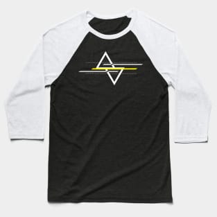 Minimal geometric illustration Baseball T-Shirt